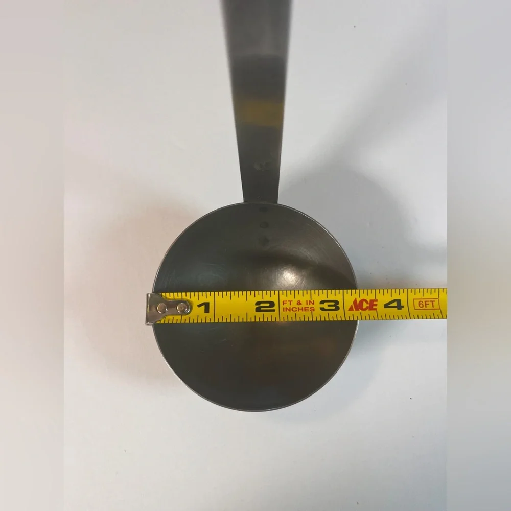 Vintage Stainless Steel 4oz. 14” Ladle